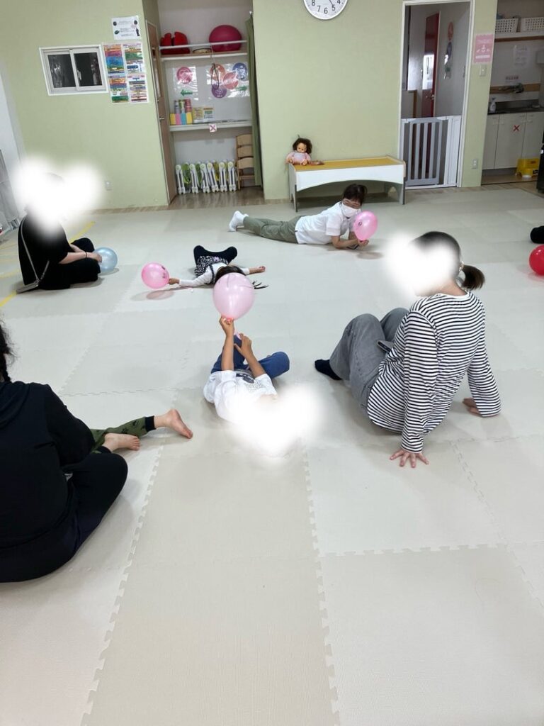 すまいるお腹に乗せたりもしたよ